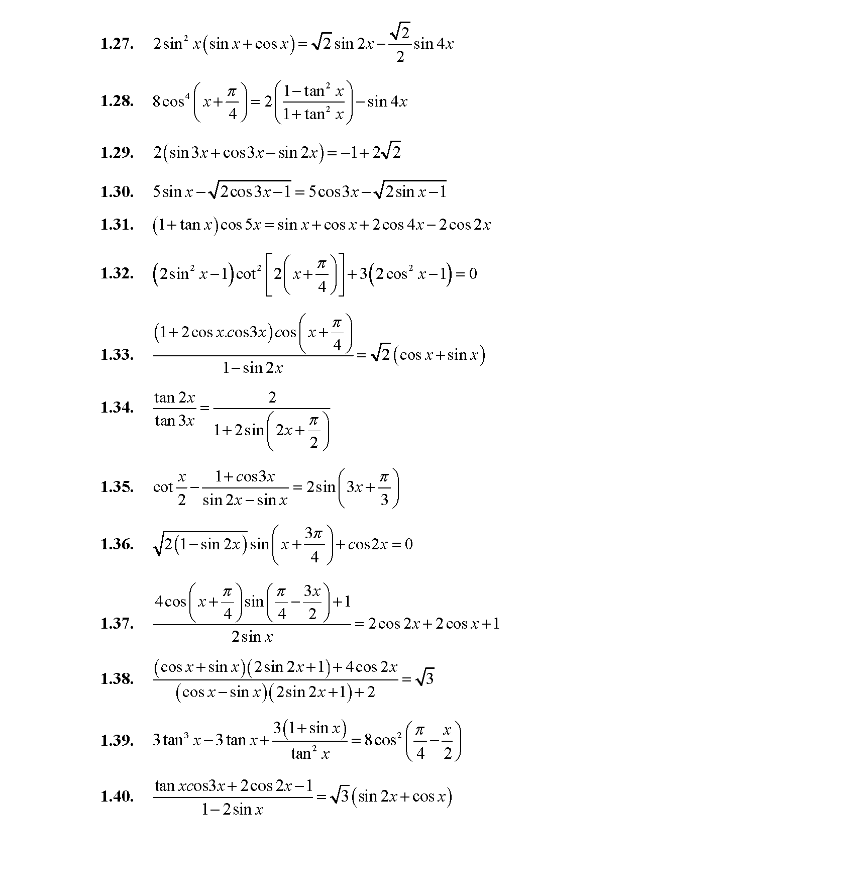 Chuyên đề phương trình lượng giác 51